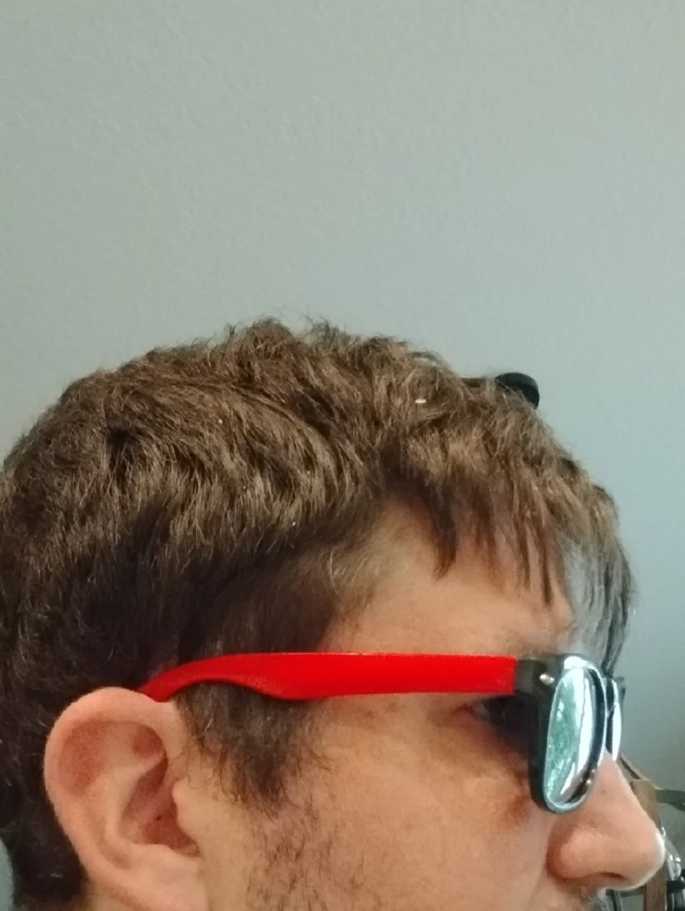 Kids Black and Red Sunglasses with Yellow Lenses